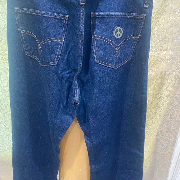 Moschino Jeans Designer Vintage  Premium Raw Denim Sz 38 - Picture 8 of 11